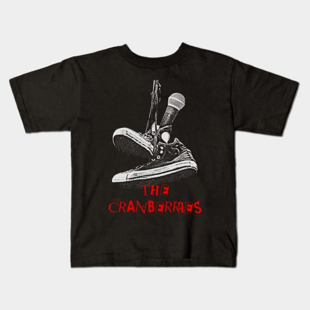 cranberries ll sneakers Kids T-Shirt by americanationalpark podcast